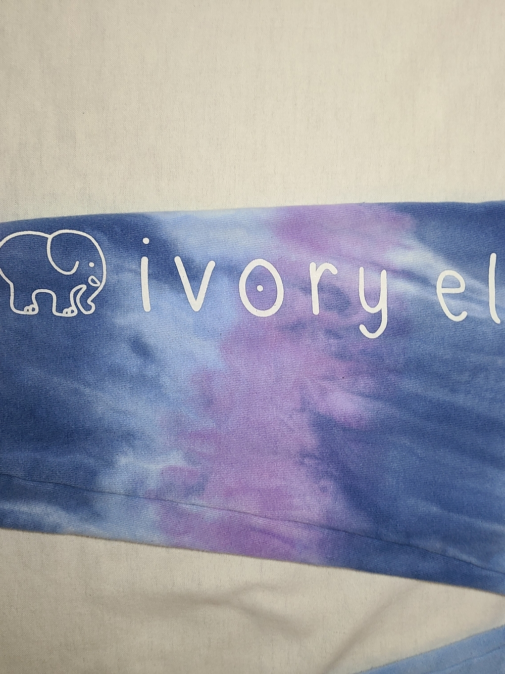 ivory ella Blue & Purple Tie-Dye Womens Sweatpants